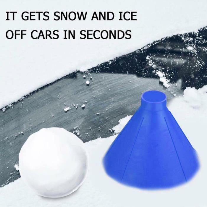 Lot De 2 Grattoirs à Glace Voiture Avec Gant - GADLANE - Enlève Neige & Glace Facilement, Mains Au Chaud