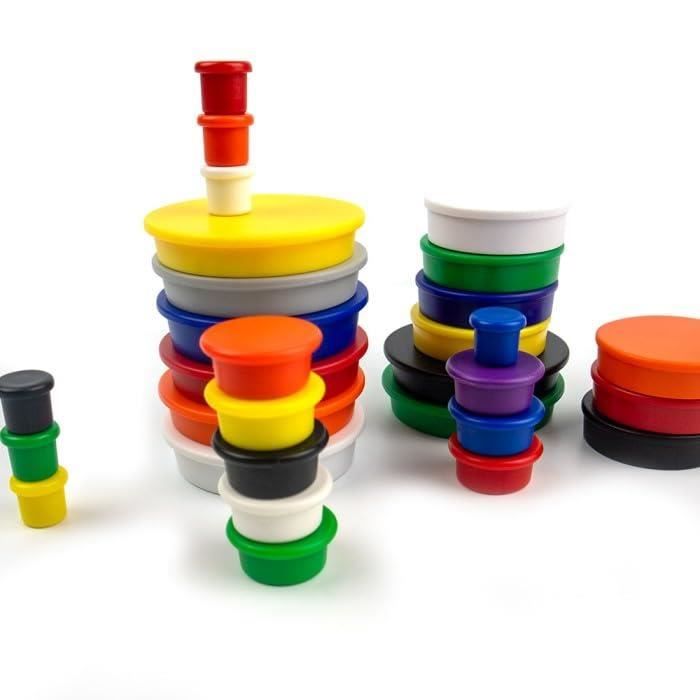 Lot De 20 Aimants Néodyme Puissants (5x1, 5x1.5, 5x2, 5x3 Mm) - Neufs, Pour Bricolage