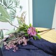 1pc branche artificielle fausse fleur plante verte fête de mariage jardin décor à la maison D166-3