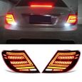 Garosa feux arrière à LED Remplacement séquentiel multifonction de feu arrière LED pour Mercedes Benz Classe C W204 C180 C200-3