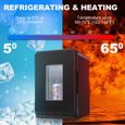 Izrielar Mini Frigo 15L -Mini Réfrigérateur 2 en 1 Fonction de Refroidissement et de Chauffage-3