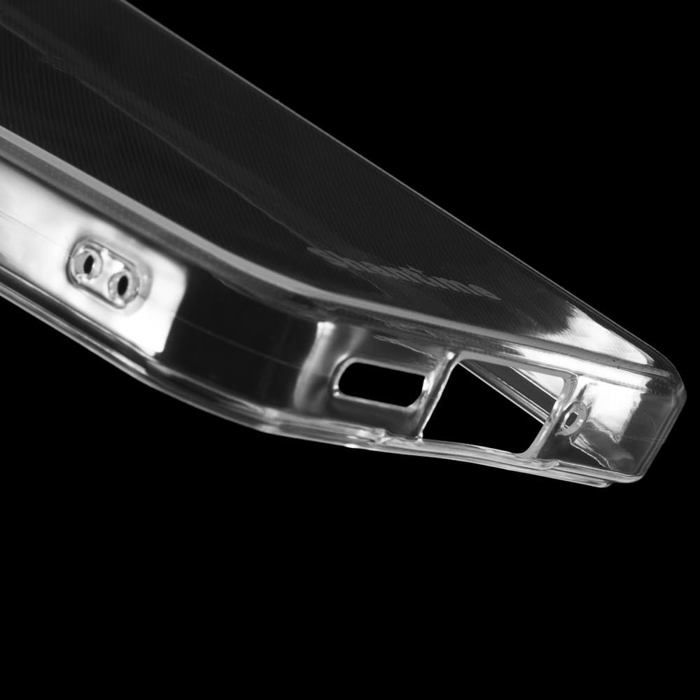 Custodia Per Oukitel C32 + Pellicola Vetro Temperato - Cover Sottile In Silicone TPU Trasparente, Antiurto, Accesso Facile A Tutti I Pulsanti