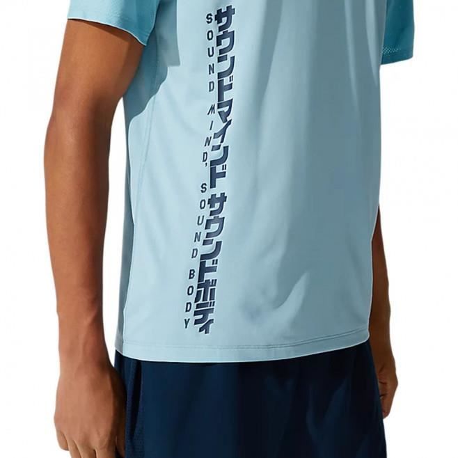 Tee shirt asics running homme outlet