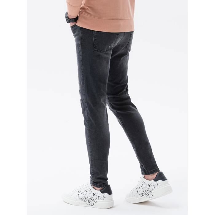 Pantalon homme jean noir online