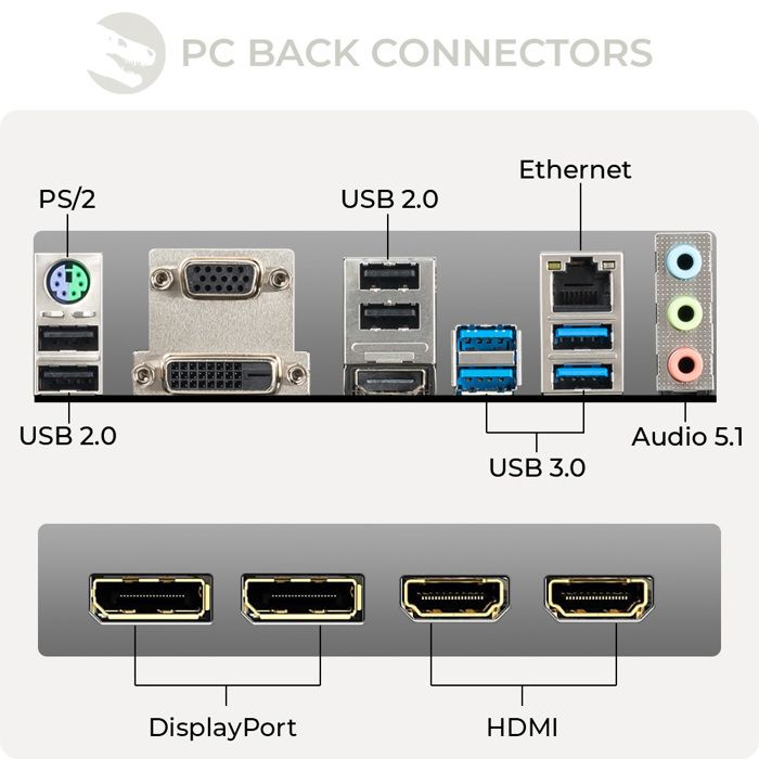 PC Gaming, AMD Ryzen 3, RX 580, 480Go SSD, 2To3
