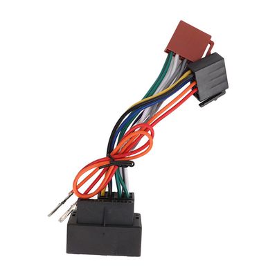 Akozon Adaptateur radio ISO Remplacement du connecteur de faisceau d