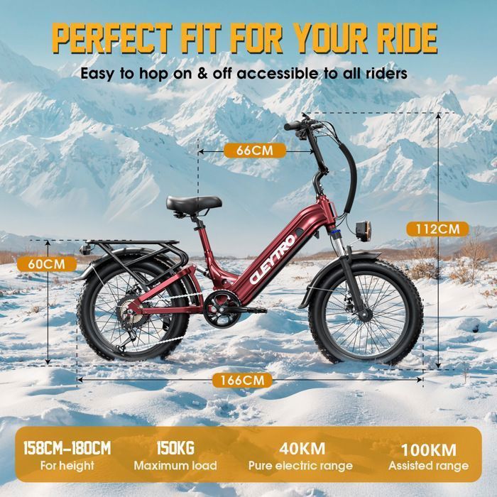 Tifgalop – Vélo électrique Tout-terrain Adulte 26 Pouces, Batterie 48V 18Ah Amovible, Autonomie 45-90 Km - 7