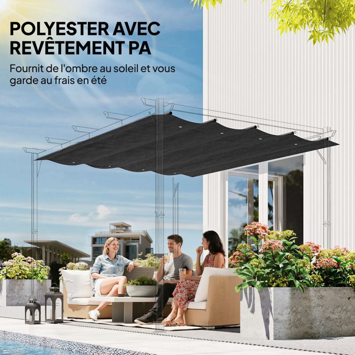 Toile De Rechange Pour Tonnelle 4x3 Outsunny Toile De Toit Pour Pergola Tonnelle Rétractable De 4 X 3 M Bache Tonnelle 4x3 Toile De Rechange Pour Tonnelle 4x3 Outsunny Toile De Toit Pour Pergola Tonnelle Rétractable De 4 X 3 M Bache Tonnelle 4x3