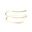 Fashion Gold Sliver plaqué Alliage Brassard Bracelet Brassard Bracelet Brassard Bijoux