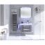 Meuble Suspendu Salle De Bain Contea 80 Pin Miel Armoire 1 Pin