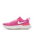 Chaussures de running Femme Nike React Miler - Blanc/Rose - Marque NIKE - Running - Régulier-0