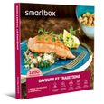 Smartbox - Saveurs et traditions - Coffret Cadeau - 1250 établissements de cuisine française et du monde-0
