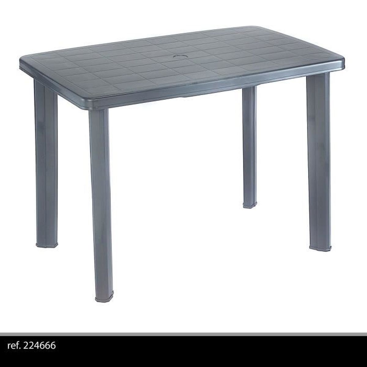 Table De Jardin Demontable En Plastique Pour Camping Ou Repas En