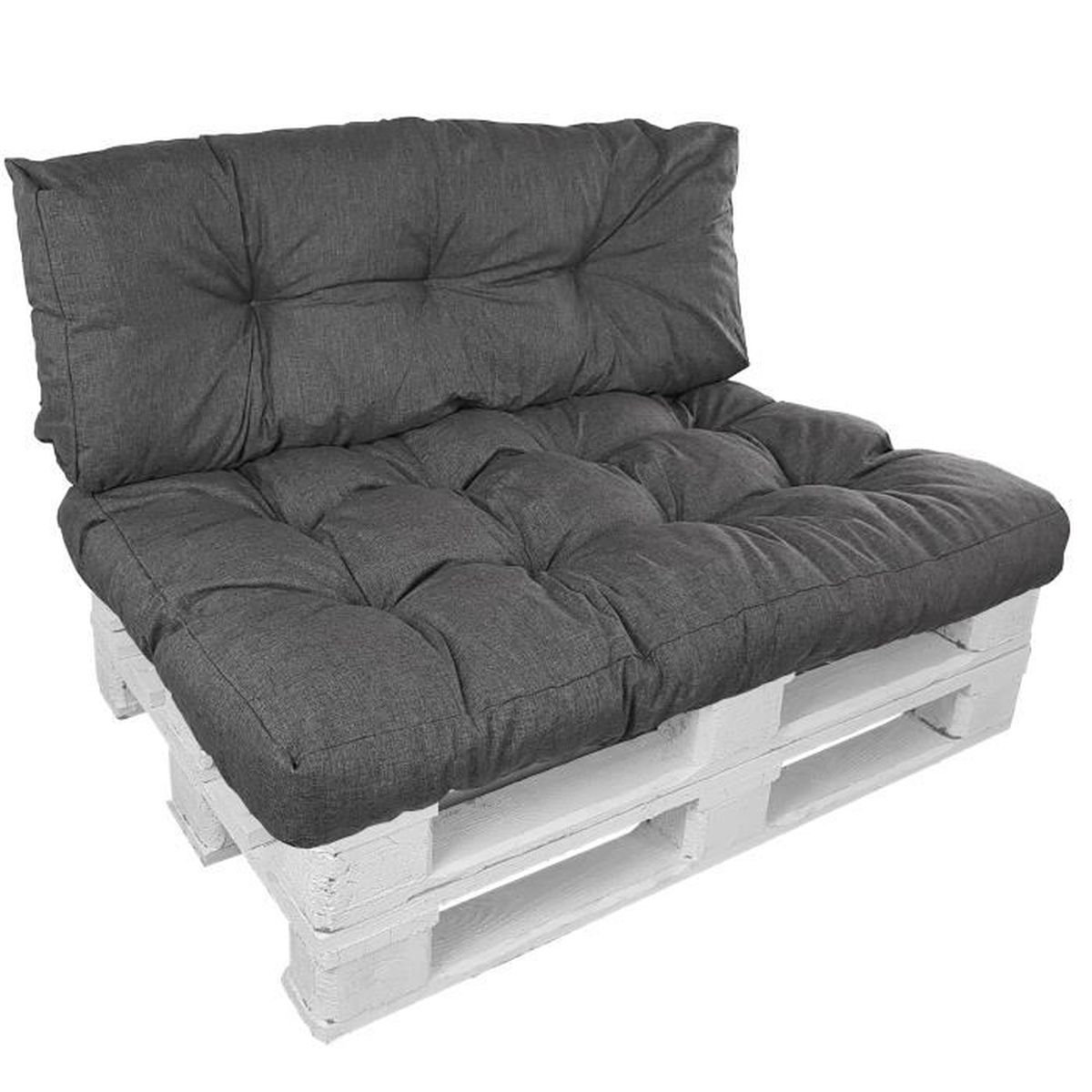 Set Coussins Pour Canape Euro Palette Premium Assise