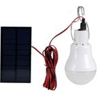 SANLIN BEANS Extérieur / Intérieur énergie solaire système d'éclairage LED Light Lamp panneau solaire 1 ampoule de faible puissance 5-6h utilisé