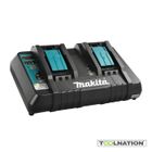 Chargeur double 14,4 à 18V pour batteries Makstar Li-Ion - MAKITA - 196933-6