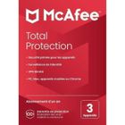 Antivirus - McAfee Total Protection 2025 - (3 Appareils - 1 An)