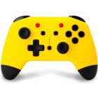 UNDER CONTROL Manette de jeu - Pika - Nintendo Switch - Sans fil - Jaune - Vibration double