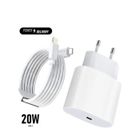 ZSONIX Chargeur Rapide 20W + Cable 1M pour Apple iPhone