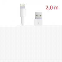 SHA Câble Lightning ISMO 2m charge et synchro rapide (2.4 A) OEM 100% apparence & structure interne chargeur Apple pour iPhone 5 6
