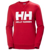 Sweatshirt femme Helly Hansen Logo Crew - red - M