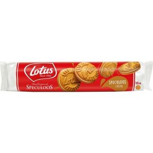 BISCUITS CHOCOLAT Lotus Biscuits fourrés crème au Spéculoos 150g (lo