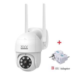 CAMÉRA IP Prise UE P1 2K B-Xiaovv-Caméra intelligente d'extérieur pour Mi Home, Webcam vidéo WiFi, B10 Pro, IP IP65, V