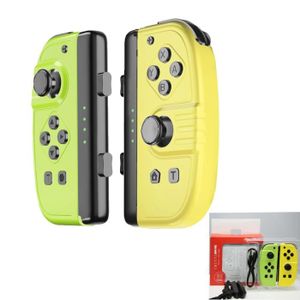 MANETTE JEUX VIDÉO vert jaune - Manette de jeu Joy Pad pour Nintendo 