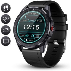 MONTRE CONNECTÉE GOKOO Montre Connectée Homme Etanche Smartwatch Éc