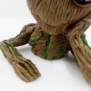 Groot Pot De Fleurs Dessin Anime Bebe Figurines Guardians Of The Galaxy Vert Plantes Pot De Fleurs Avec Trou Pour Stylos Meilleur Cadeau Pour Enfants Excited 1 Accessoires De Decoration Sculptures