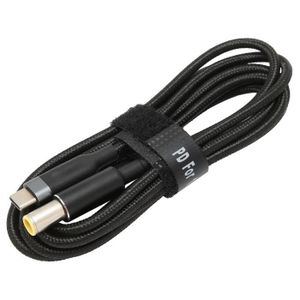 CÂBLE INFORMATIQUE Duokon Câble USB C vers DC Chargeur PD pour PC Por