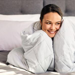 Couverture Lestée 8kg - Sommeil Profond & Réparateur