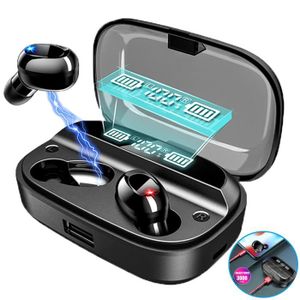 WANGXB Ecouteurs Bluetooth,/Écouteur Bluetooth sans Fil Micro,Oreillettes Bluetooth /Étanche.St/ér/éo,Etui de Charge,Oreillette Bluetooth 5.0 avec Mic.
