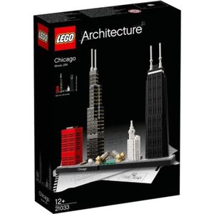 ASSEMBLAGE CONSTRUCTION LEGO Architecture 21033 - CHICAGO