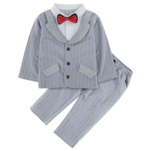 Vetements Accessoires Bebe Garcon Blanc Bleu Marine Smart Chemise En Coton A Manches Longues Body Cravate 3 6 9 12 18 24 M Vetements Garcons 0 24 Mois