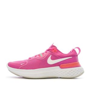 CHAUSSURES DE RUNNING Chaussures de running Femme Nike React Miler - Blanc/Rose - Marque NIKE - Running - Régulier