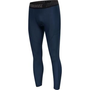 PANTALON DE SPORT Legging Hummel TE Topaz - bleu - XL - Homme - Tissu en jersey - Poche latérale