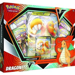 CARTE A COLLECTIONNER Coffret Pokémon Dragonite V Box - Version Anglaise