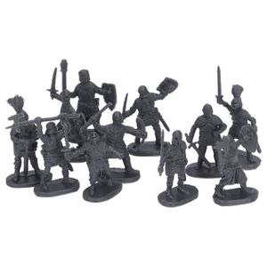 FIGURINE - PERSONNAGE Qqmora jouet de mini soldats Jouet de soldats en p