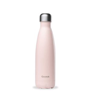 GOURDE Qwetch - Bouteille isotherme Pastel Rose 500 ml