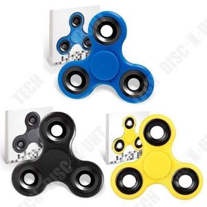 HAND SPINNER - ANTI-STRESS TD® Lot 3 Fidget Spinner-Jouet Triangle Pour Adult