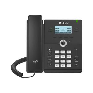 Téléphone fixe Téléphone VoIP Tiptel Htek UC912g avec ID d'appela