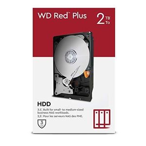 DISQUE DUR INTERNE WD Red Plus NAS Hard Drive WDBAVV0020HNC - Disque 