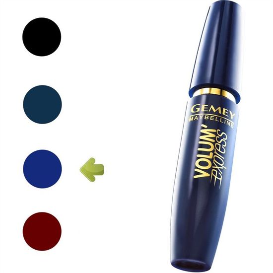 MAYBELLINE Mascara Volum'express ricils Bleu outremer Cdiscount Au