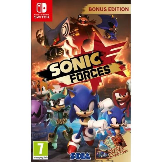 Sonic Forces Edition Bonus Jeu Switch