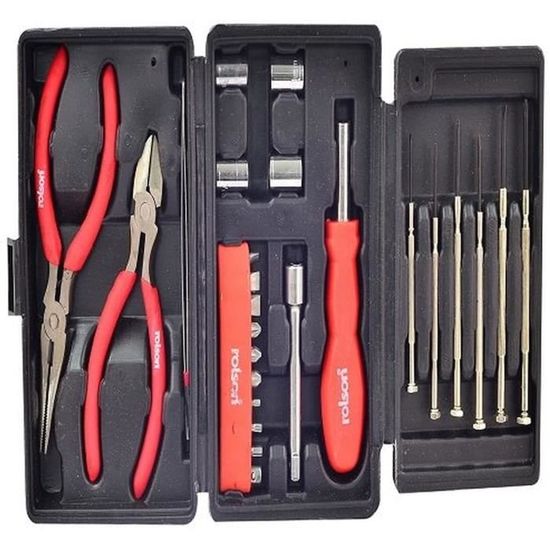 Mini Assembly Tools Tools 36039 Mini kit outils de bricolage 26 pièces (Import Grande ...