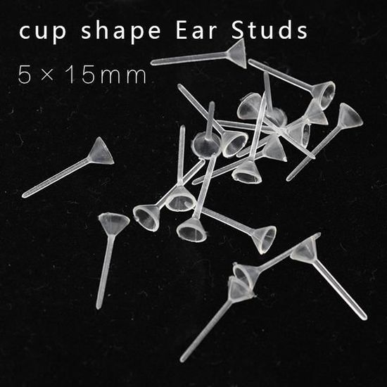 100 Coussinets En Silicone Pour Boucles D'Oreilles à Clip - Blanc, 6-8 Mm, Confort Et Anti-Douleur