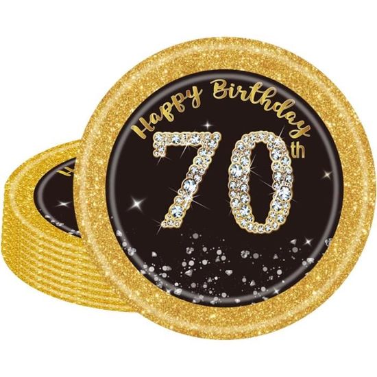 Bannière Anniversaire 'Extraordinaire Depuis 1955' Paillettes Dorées - 1.9 M, Pour Fête 70 Ans, Décoration - 8