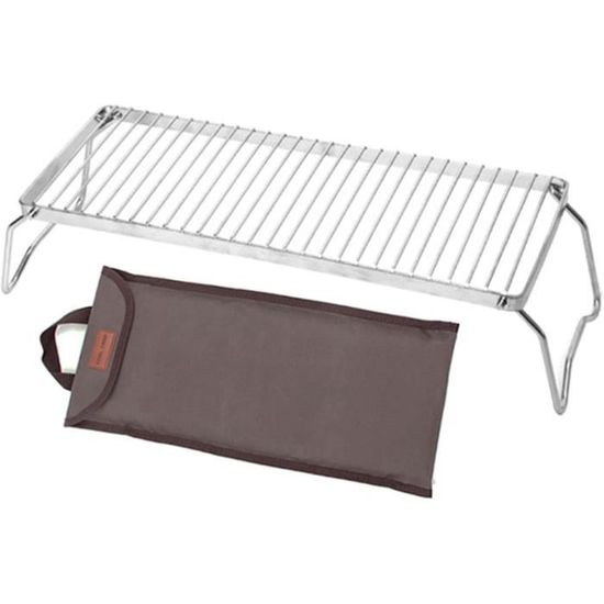Flammtal Four De Camping En Acier Inoxydable - Kit Complet Avec Moule Silicone, Grille, Sac Transport Et Livre Recettes