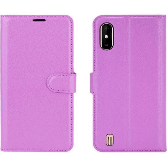 Custodia Morbida In Silicone + Pellicola Vetro Temperato Per WIKO Y81 (W-V680) - Colore Nero